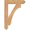 Ekena Millwork Imperial Arts & Crafts Smooth Bracket, Western Red Cedar, 3 1/2"W x 20"D x 28"H BKT04X20X28IMP03SWR - alternate 2